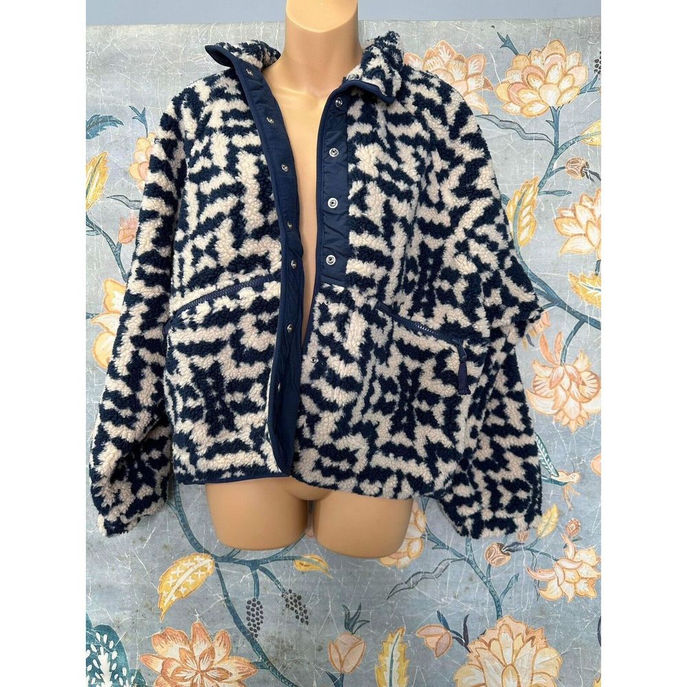 Free People Hit The Slopes Printed Fleece Jacket - Picture 12 of 15